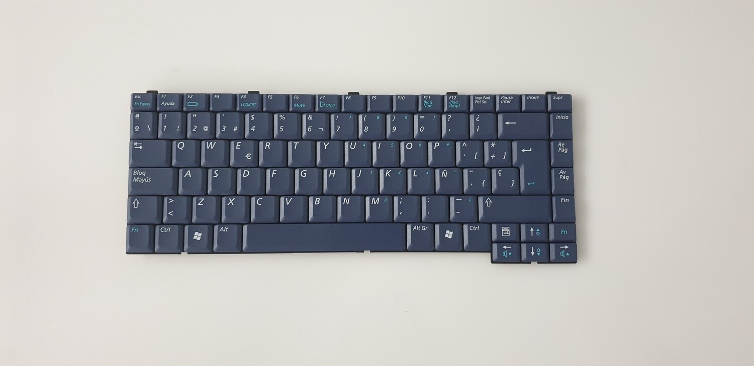 Teclado español azul Samsung  BA59-01696D