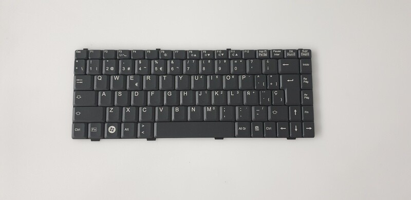 Teclado español negro Fujitsu Siemens Amilo PA1538 PA2548 , K022429F1-XX , 10600629350