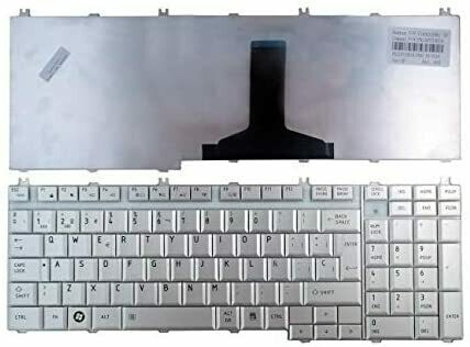 Teclado español plata Toshiba Satellite A500, A505, A505D Series NSK-TBZ0S , 9J.N9282.Z0S