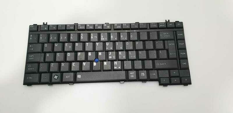 Teclado español negro con trackpoint Toshiba Satellite A300, A305, A305D , G83C000AT2SP