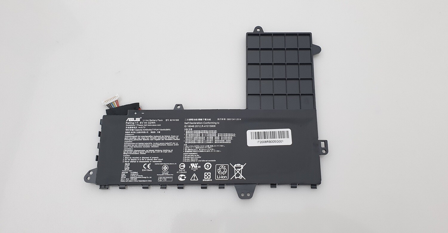 Bateria Original Asus VivoBook E402SA Series 7.6V 4240mAh 32Wh B21N1505 , 0B200-01400200