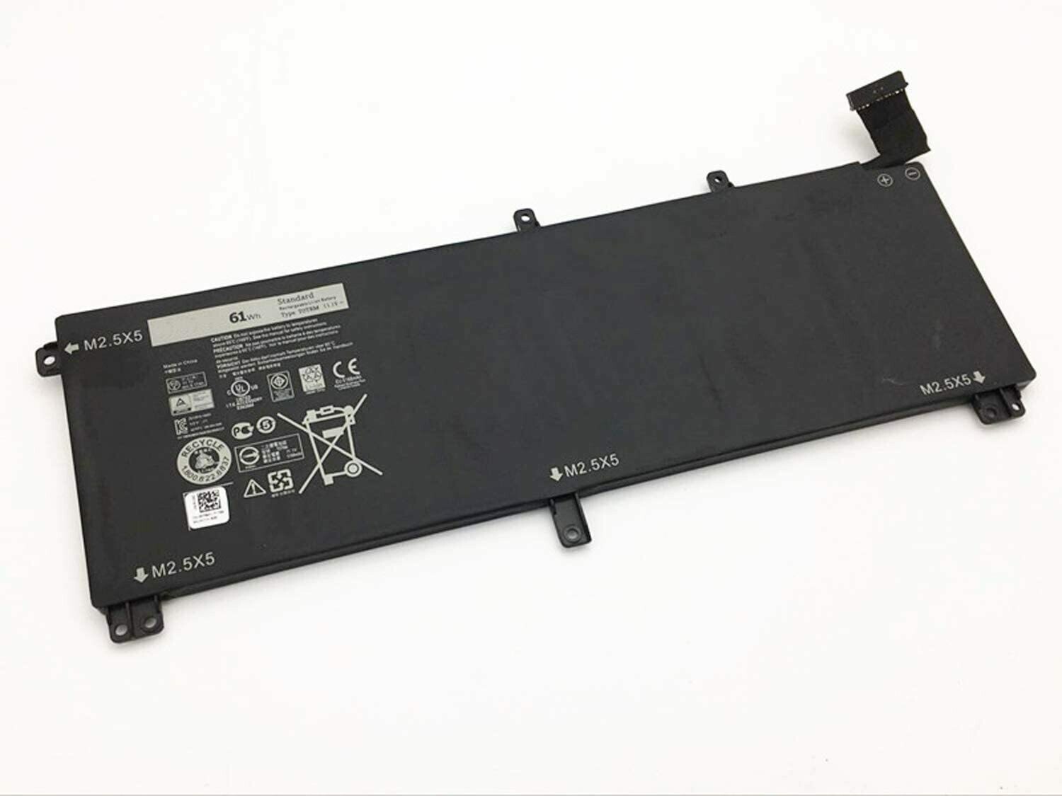 Bateria Dell Precision Mobile M3800 Series XPS 15 9530 11.1V 5168mAh 61Wh T0TRM , 0245RR  , 0H76MV , 0H76MY