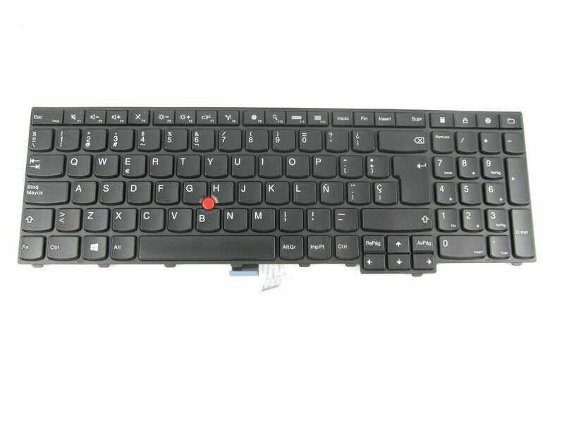 Teclado español negro (con backlight) Lenovo Thinkpad E531 E540 L540 T540 T540P W540 , 01AX663 , SN20L79847