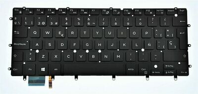Teclado Español Black ( Retroiluminado ) Dell Inspiron 7347 7348 7359 7548 77YT2 9Z.P6N81.D0A