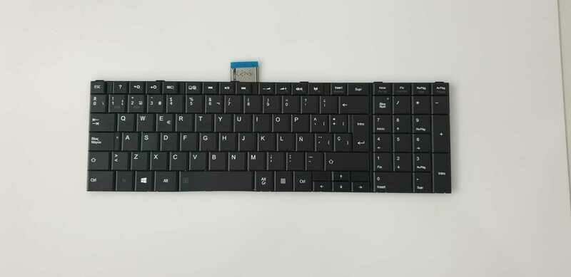 Teclado español negro Toshiba Satellite C850, L850,L855