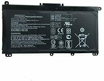 Bateria Original HP Pavilion 14-BF 15-CC 17-AR Series  11.55V 3600mAh 41Wh TF03XL 920070-855 , 920070-856