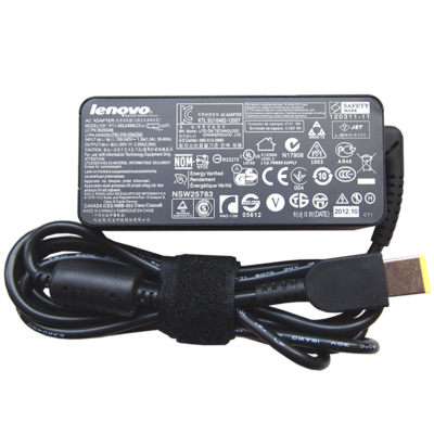Cargador Original Lenovo 20V 2.25A  45W, square tip  1 Pin ADLX45NCC3A , 36200247