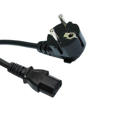 Cable de alimentación PC-1.5m para Ordenadores, Monitores, Radios, Impresoras, etc