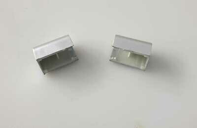 Cover Hinge Right + Left ( Cubre Bisagra Der + Izq )Silver Toshiba Z50-C Z50-A Z50-R