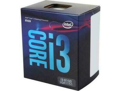 Procesador Intel Core i3 8100 3.6 GHZ Caché 6M LGA1151