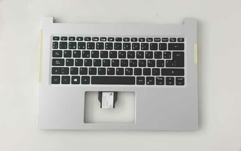 Cover upper ( Cubierta superior ) Silver + Teclado Español Acer Aspire A514-52  6B.HDZN8.005