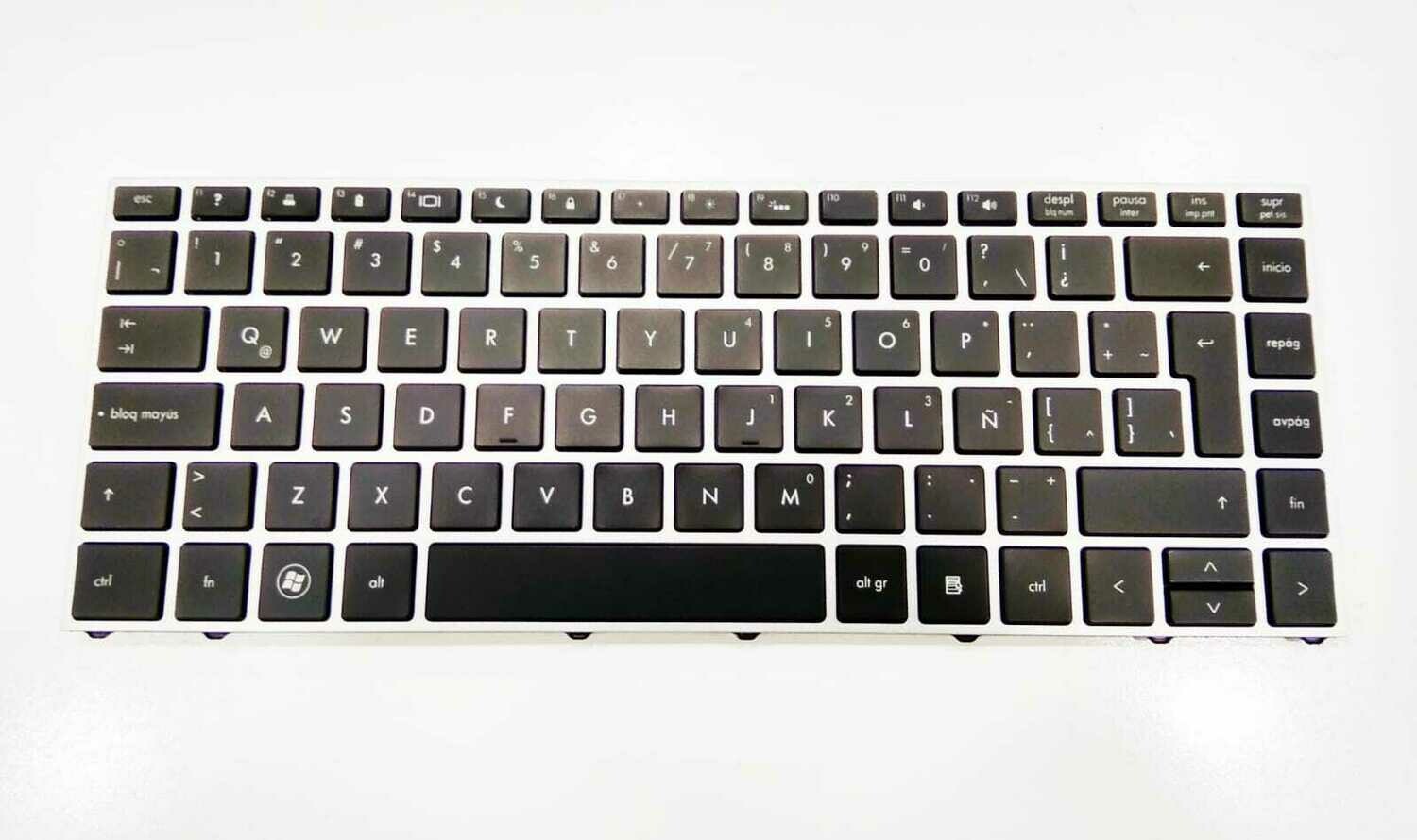 Teclado español negro HP Probook 5330M Series Retroiluminado + Marco  650377-161, 650377-001