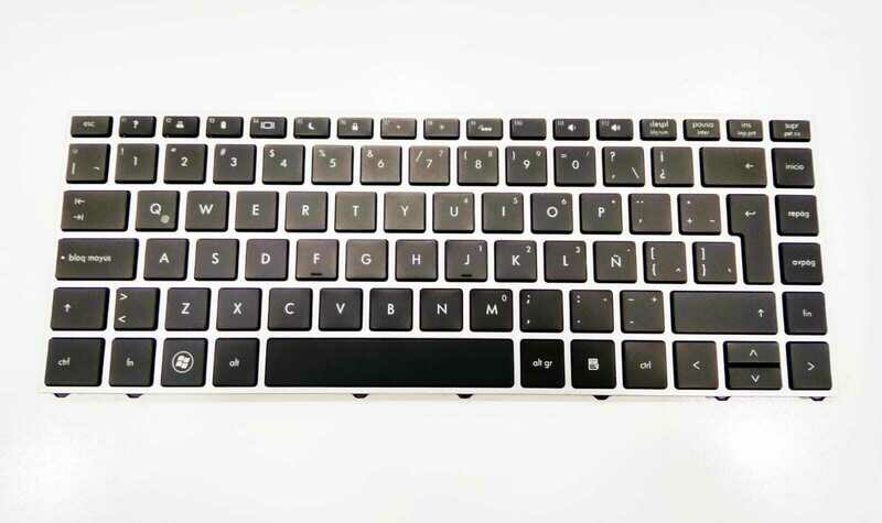 Teclado español negro HP Probook 5330M Series Retroiluminado + Marco  650377-161, 650377-001