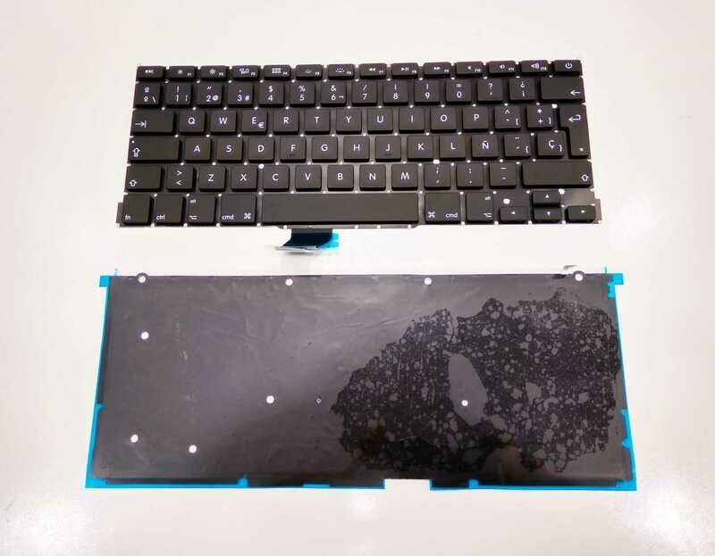 Teclado español negro  Apple Mac Macbook Pro  A1502 13.3'' 2013-2015 + BackLight   661-8154 661-02361 818-4278