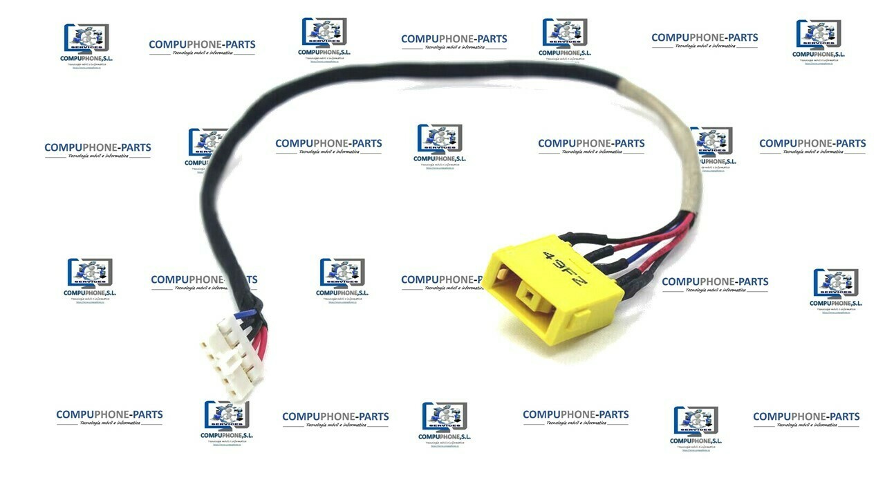 DC Power Jack​ con cable 11cm 5 pines W Lenovo IdeaPad U430 U430P U530