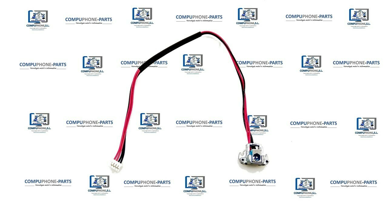 DC Power Jack​ con cable 34cm 4 Pines W Acer Aspire 6920 6920G 6935 6935G  50.APD0N.001