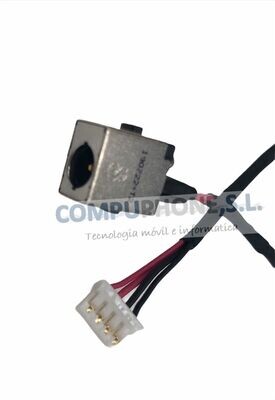 Power Jack con cable 17.5cm 4 pines W Acer Aspire A315-53 A515-51 50.GP4N2.003 DC301010P00