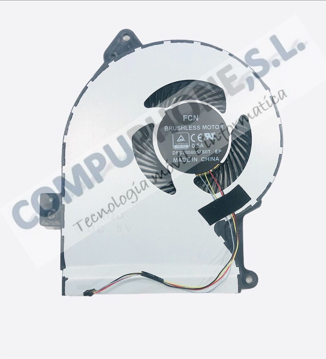 Ventilador CPU Asus R541U X541 Series  4 Pines D541NA DFS2004057S0T 13NB0CG0T01011 , 13N0-ULP0101 0A​ 168T