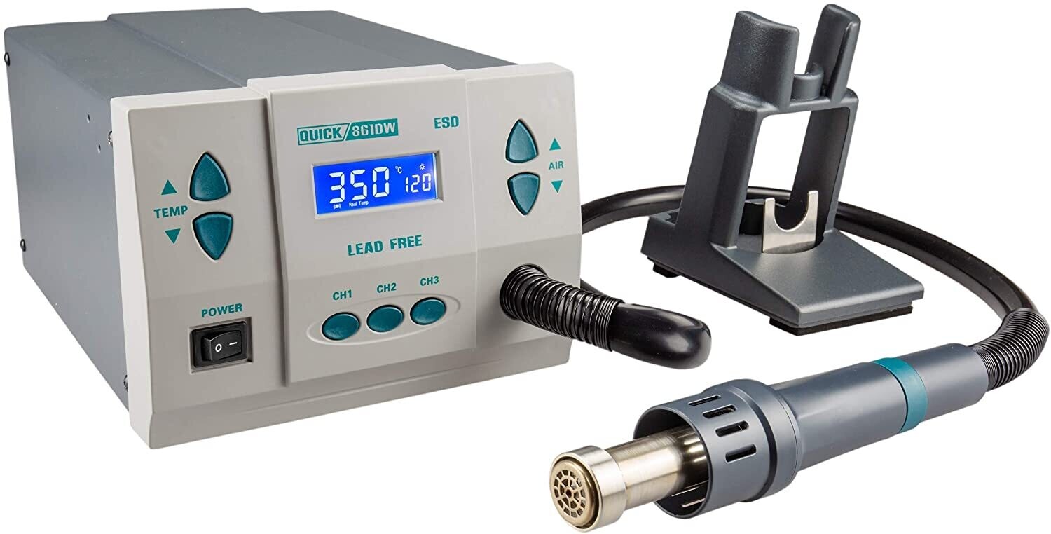 Estacion de trabajo de aire caliente, Quick 861DW  , QUICK861DW