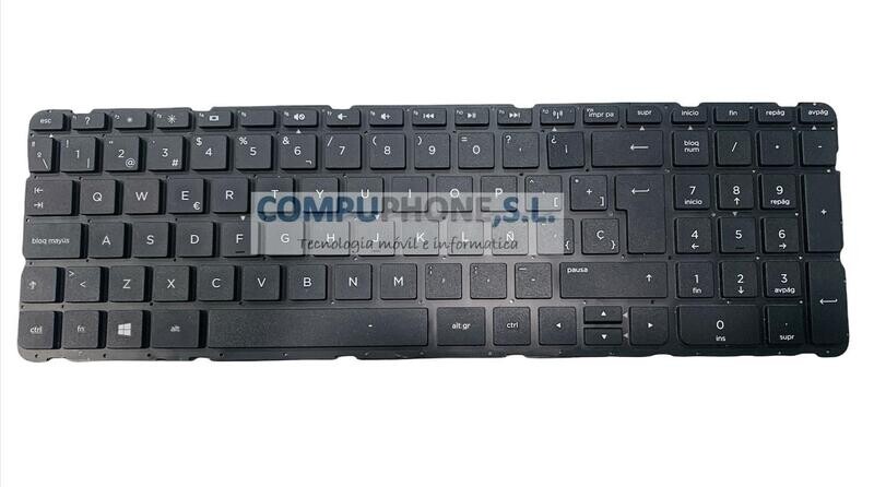 Teclado español negro HP Pavilion 15-E 15-N 250 G3 255 G3 256 G3 9Z.N9HSF.60S