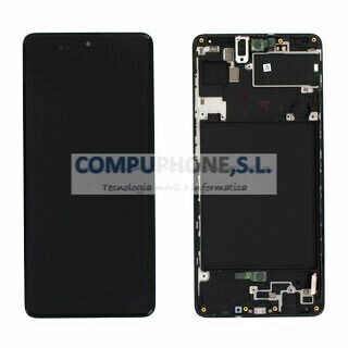 Pantalla Samsung Galaxy A71 SM-A715F black GH82-22152A
