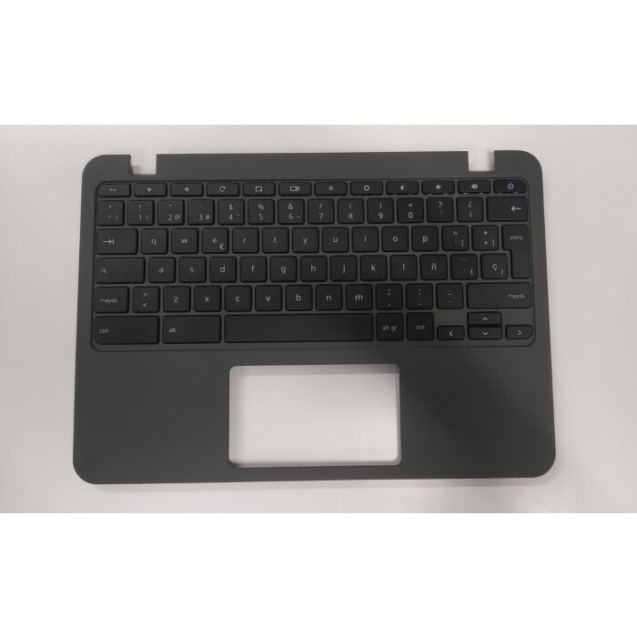 Cover Upper ( Cubierta Superior ) Gray + Teclado Español Acer Chromebook C731 C731T 6B.GM9N7.010