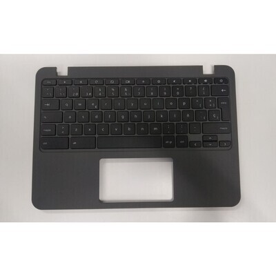 Cover Upper ( Cubierta Superior ) Gray + Teclado Español Acer Chromebook C731 C731T 6B.GM9N7.010