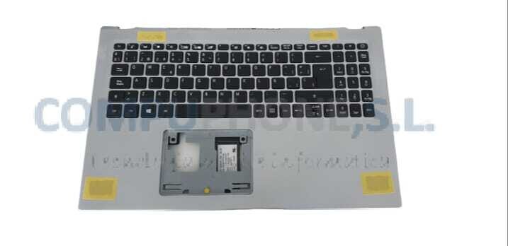 Cover upper (Cubierta superior ) Silver+ teclado Español Acer Aspire A515-56 A515-56T 6B.A1DN2.055