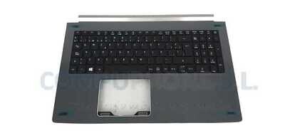 Cover Upper ( Cubierta Superior )  Black + Teclado Español  Acer Aspire A515-41G A515-51G Series 6B.GP4N2.020