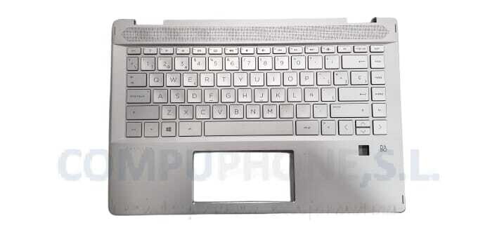 Cover upper (Cubierta superior ) Gold + Teclado Español  HP Pavilion X360 14-DH Series L53787-071 , L54876-071