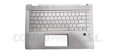 Cover upper (Cubierta superior ) Gold + Teclado Español  HP Pavilion X360 14-DH Series L53787-071 , L54876-071