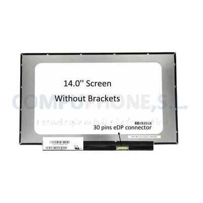Pantalla 14.0" Slim 30 Pines Mate ( No brackets ) 315mm  FHD ( 1920 * 1080 ) N140HCA-EAC Rev. C4