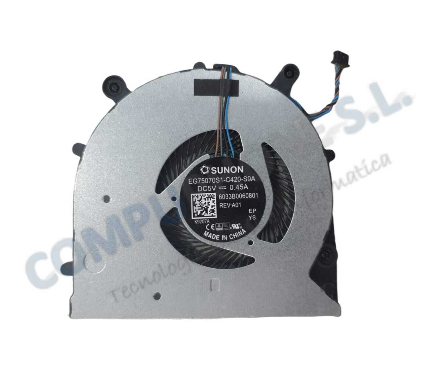 Ventilador CPU_FAN HP 650 G4 Series L09584-001 , EG75070S1-C420-S9A