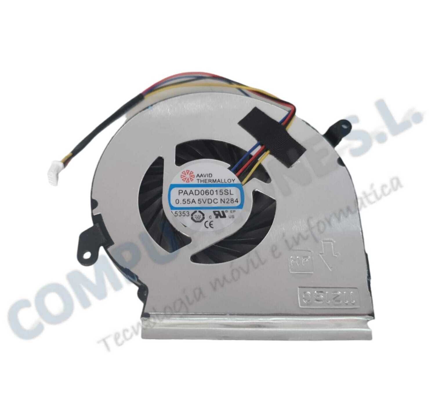 Ventilador CPU MSI GE62 GE72 PE60 PE70 GL62 PAAD06015SL N284 , N371 , N403