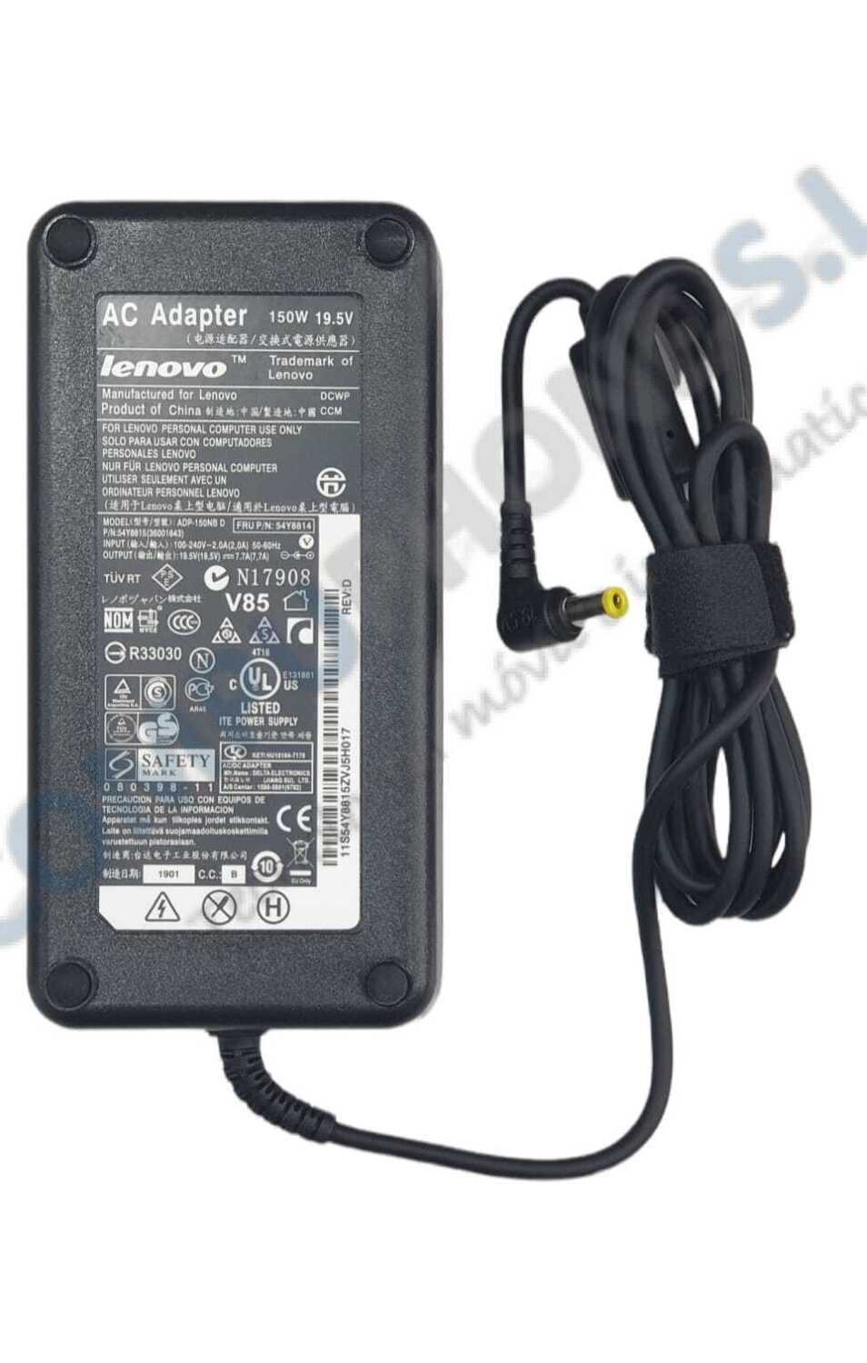 Cargador Original Lenovo ThinkCentre M91 Series 19.5V 7.7A 150W 6.3mm * 3.0mm 54Y8814 , 35007109