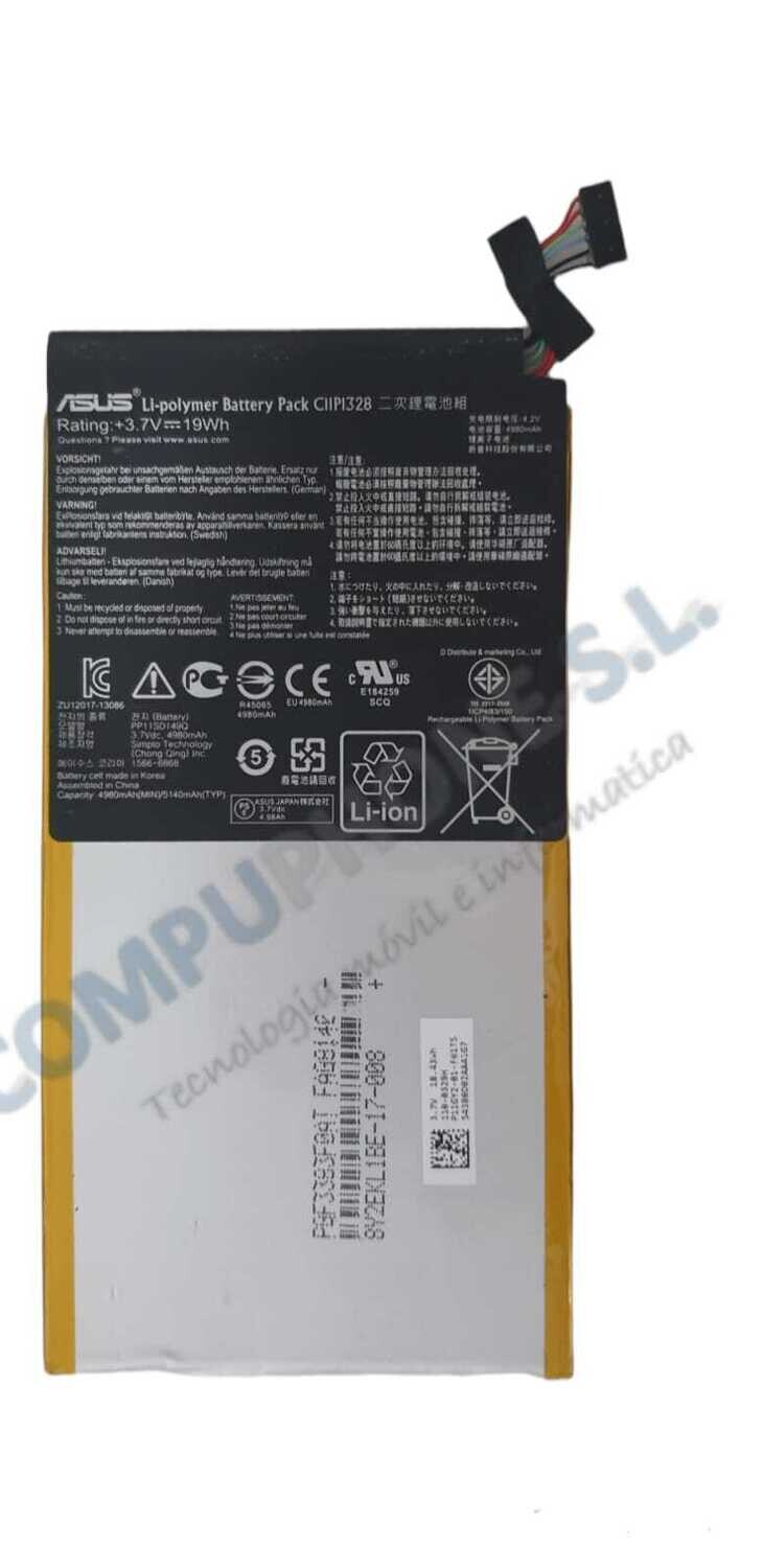 Bateria Original Asus Transformer Pad TF103C 3.7V 4980mAh 19Wh / C11P1328  , 0B200-00980100 , 0B200-00980000