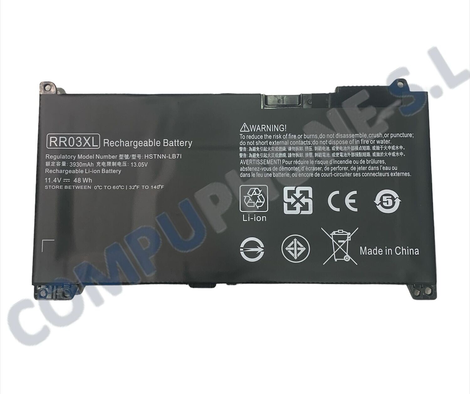 Bateria para HP ProBook 430 440 450 455  series 11.4V 48Wh RR03 , RR03XL , HSTNN-LB7I