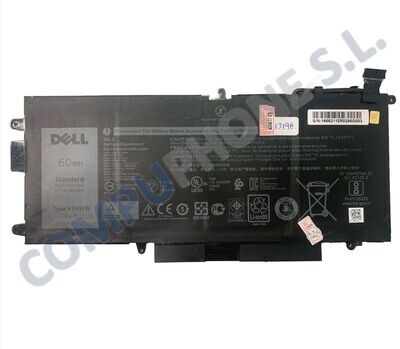 Bateria Original Dell Latitude E5289 5289 7389 series 7.6V 7500mAh 60Wh K5XWW 725KY N18GG