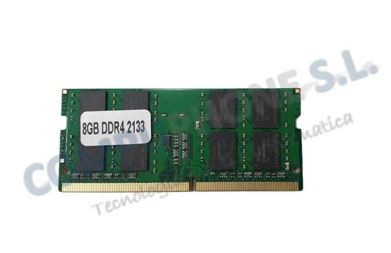Memoria RAM  DDR4 8GB 2133MHz/s 1x8 PC4 -17000s-260PIN-SO-DIMM
