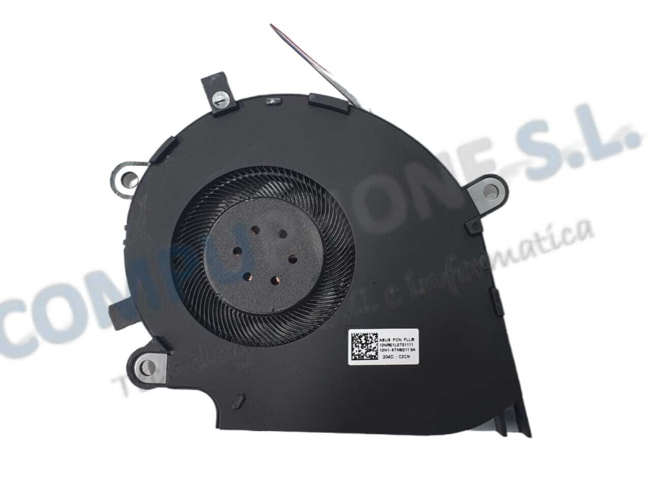 Ventilador CPU Asus ROG Srix G512LI G531GD G531GT G731G Series 5V 4Pines 13NR01L0T01011 , 13N1-8TM0211 0A