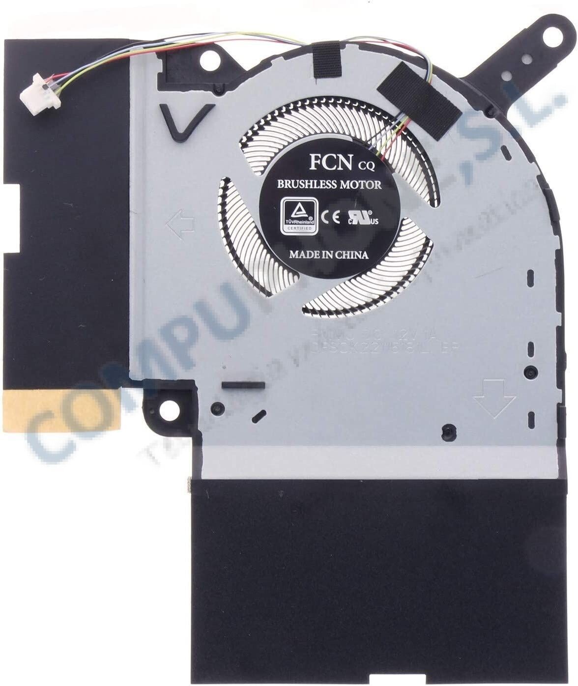 Ventilador CPU Asus ROG Strix G531GW G712LV G712LW G731GW Series 12V 1A 4Pines 13NR01N0P09111 , 6033B0083801 0A