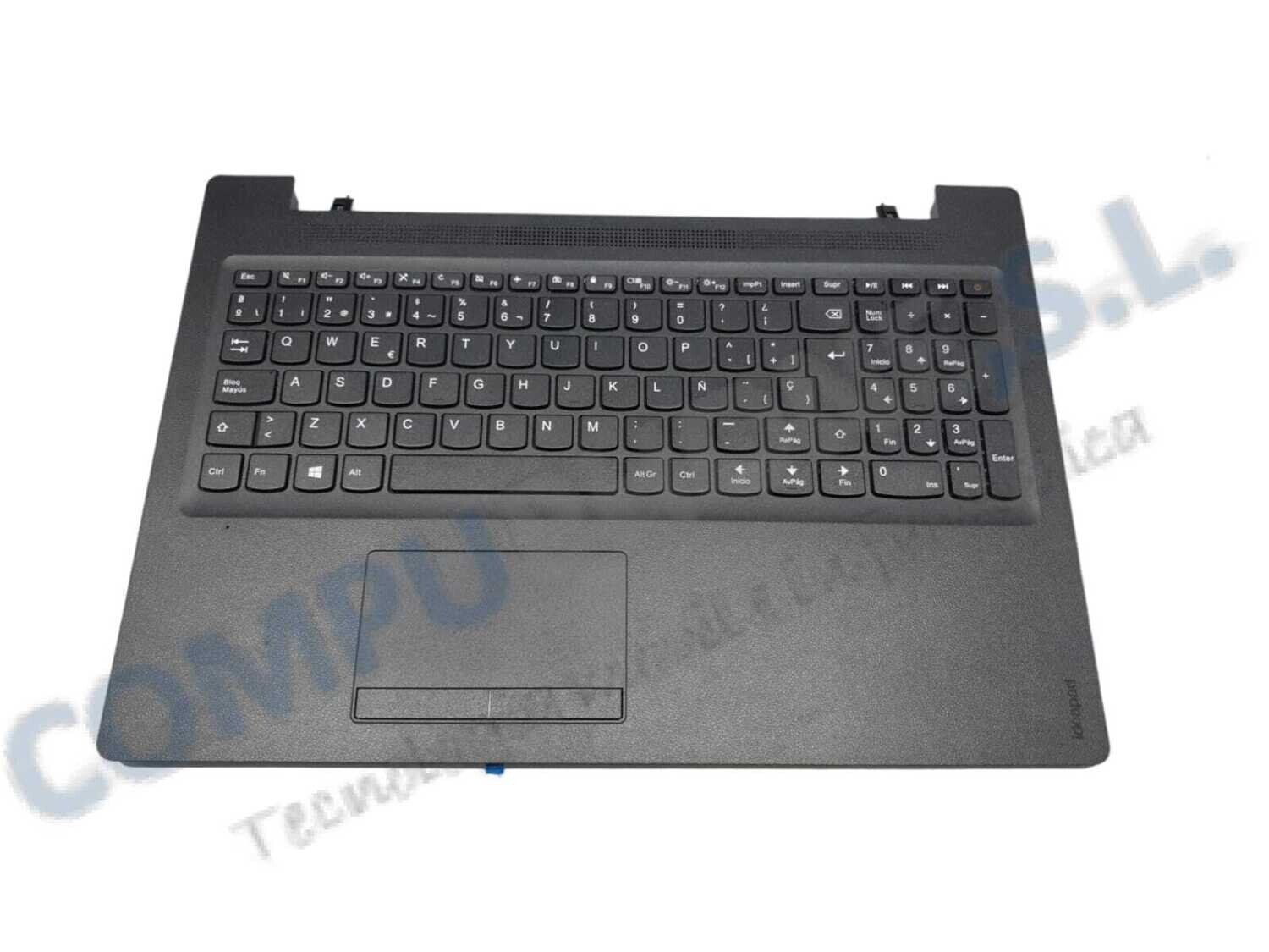 Cover upper ( Cubierta superior  ) Negro + Teclado Español + TouchPad Lenovo IdeaPad 110-15IBR Series 5CB0L46217