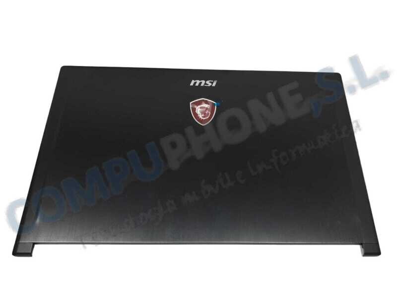 Cover Top LCD (Tapa Superior) Black MSI WS63 7RK GS563 GS63VR 6RF 7RR  MS-16K1 16K2 3076K2A252HG01 , B3076K2A242HG01