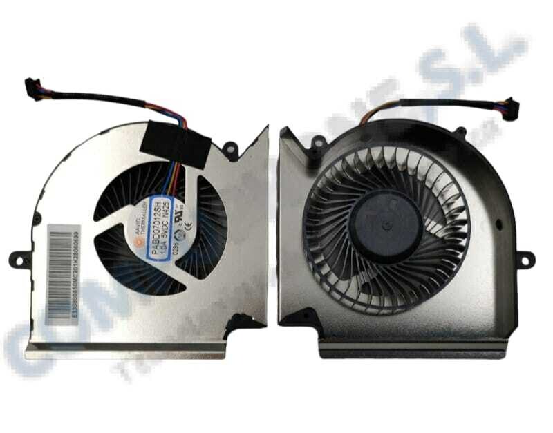 Ventilador CPU MSI GP65 9SD MS-16U1 MS-16U2 PABD07012SH-N425