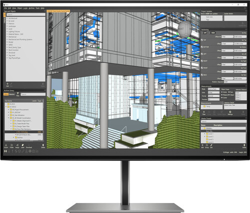 Monitor 24" IPS  ( 1920 * 1200 WUXGA ) HP Z24n G3Diagonal de 61 cm 1C4Z5AA#ABB , M14293-004