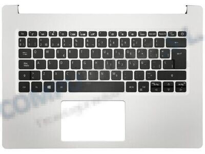 Cover upper ( Cubierta superior ) Plata+ teclado Español Acer Aspire A514-53 series 6B.HUPN8.027