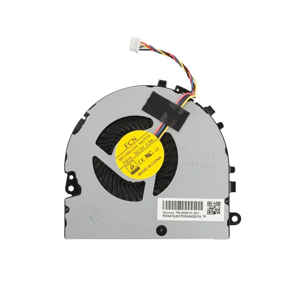 Ventilador CPU HP 15-DA 15-DB Series L20473-001 , L24580-001 , 813956-002  ,DC28000L6D0 ,  DC28000GARO