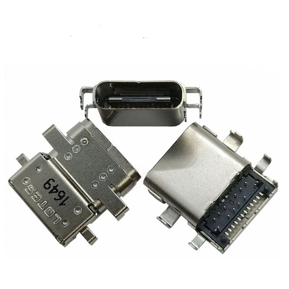 DC Power Jack​ USB Tipo C para HP Pavilion X2 10-N/Elite X2 1012 G2/ Spectre X360 13-W 13T-W 13-AC 13T-AC 13-AK 13-Ae/Chrombook X360 14B-CA 14-DA