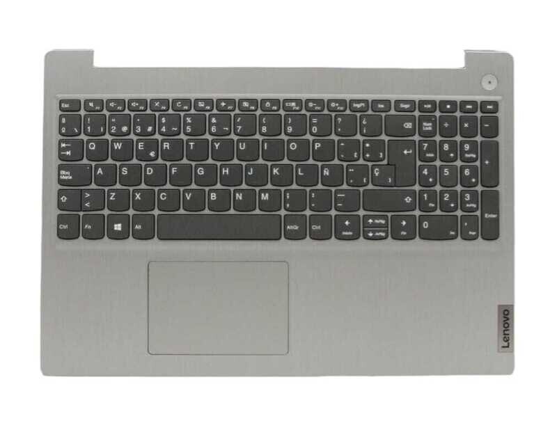 Cover upper (Cubierta superior ) Grey + teclado Español + TouchPad Lenovo IdeaPad 3-15IIL05 Series 5CB0X57479 ,