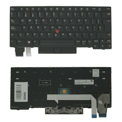Teclado español negro ( con backlight ) Lenovo ThinkPad L13 Yoga Gen 2 20VL 20VK Series 5N20V43337